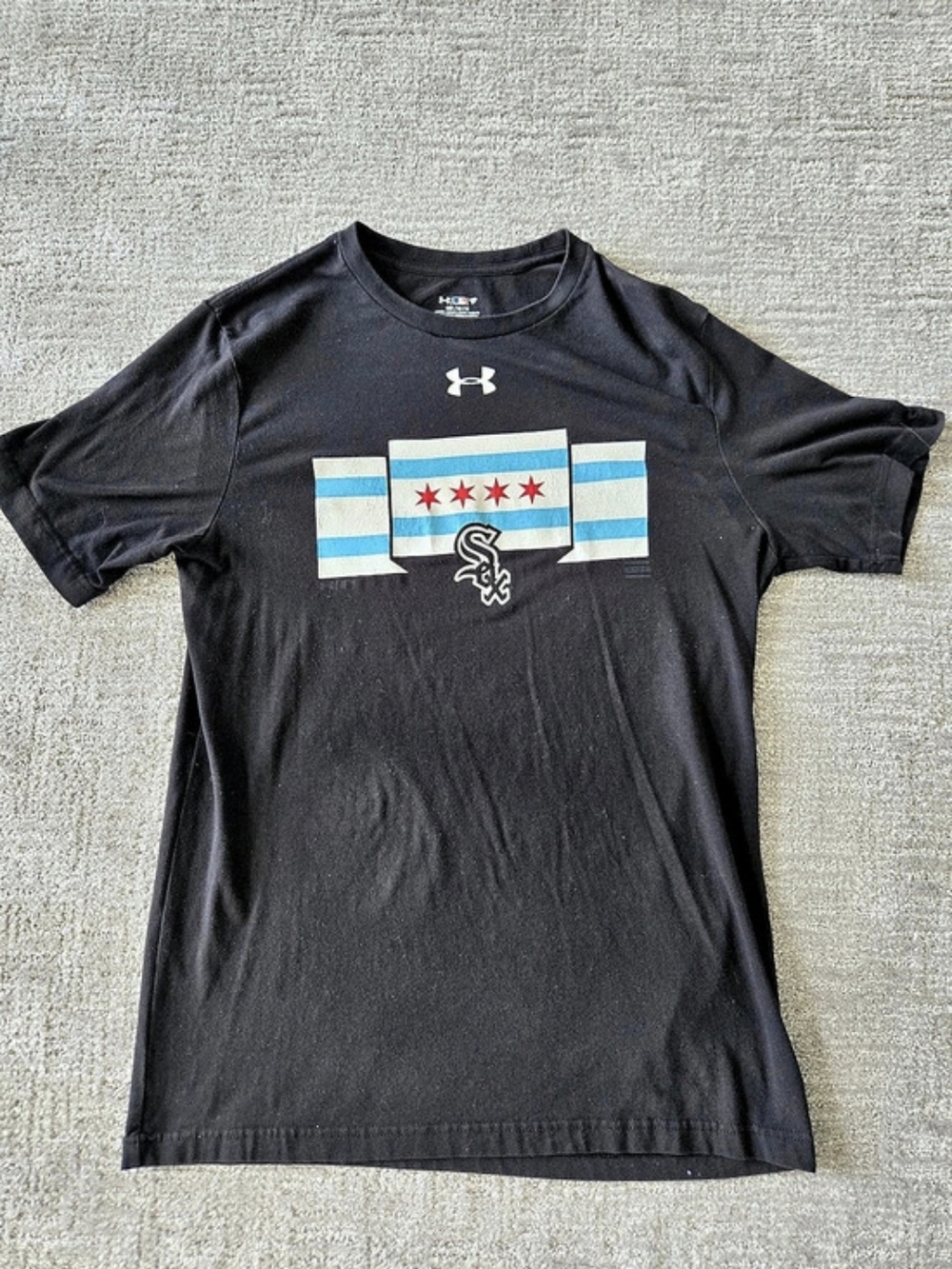 Under Armour MLB Chicago White Sox graphic tee MLB Graphic Tee Black Size Medium